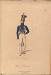 Denmark, 1835 : Deenske burgerweer en beamten