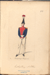 Denmark, 1835 : Deenske burgerweer en beamten