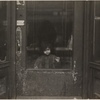 Girl at door, New York City