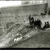 Rendezvous by the gang down by the sugar works on the Hudson, Yonkers, New York