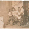 Mother with six children in a tenement