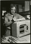 Skilled cabinet workers in radio cabinet shop, Camden, New Jersey