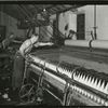 Self-acting 'spinning mules' in a Philadelphia woolen mill