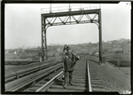 Jo, a track walker of the Pennsylvania Railroad, New York City