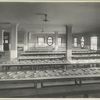 Dining hall on Ellis Island.