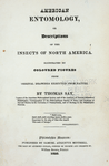 American entomology : or description of the insects of North America...
