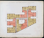 Typical floor plan of the Hendrik Hudson Apartments.