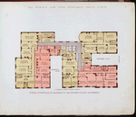 Typical floor plan of Addition to the Hendrik Hudson Apartments.