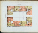 Third floor plan of the Apthorp Apartments.