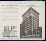 No. 155 Riverside Drive. South Corner Eighty-eighth Street.