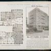 No. 875 Park Avenue. Southeast Corner Seventy-eighth Street.