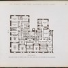 One-half plan of the 3d, 5th, 7th, 9th, 11th and 12th floors of The Langham.