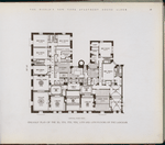 One-half plan of the 3d, 5th, 7th, 9th, 11th and 12th floors of The Langham.