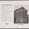 The Dorchester. Riverside Drive, Northeast Corner 85th Street.