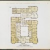 Typical floor plans of The Bernard. Plan of the Upper Stories.
