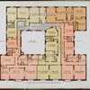 Typical floor plan of The Adlon Apartments.