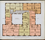 Typical floor plan of The Adlon Apartments.