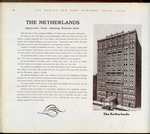 The Netherlands. Eighty-sixth Street, adjoining Riverside Drive.