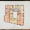 Typical floor plan of Columbia Court.