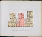 Typical floor plan of The Lorington Apartments.