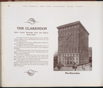 The Clarendon. South Corner Riverside Drive and Eighty-sixth Street.