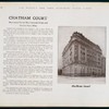 Chatham Court. Northwest Corner Sixty-seventh Street and Central Park West.