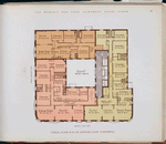 Typical floor plan of Chatham Court Apartments.