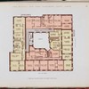 Typical floor plan of West End Hall.