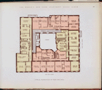 Typical floor plan of West End Hall.