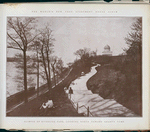Glimpse of Riverside Drive Park, looking North toward Grant's Tomb.