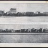 Typical apartment houses facing Central Park on the West ; Typical apartment houses facing Central Park on the East.