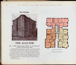 The Alclyde, no. 2 West Ninety-fourth Street, at the Southwest corner of Central Park West.
