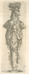Print illustrating De la cheure.