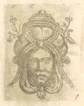 Ornamental head with turban.