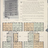 The Adelaid and Alba, 287 and 291 Edgecomb Avenue; Plan of first floor; Plan of upper floors.