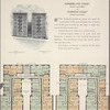 Sunderland Court, 532 West 136th Street, and  Norman Court, 530 West 136th Street; Plan of first floor; Plan of upper floors.