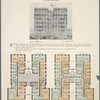 Tilbury Court, 719-723 West 180th Street; Plan of first floor; Plan of upper floors.