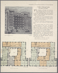 The Phaeton, 537-545 West 112th Street; Plan of first floor; Plan of upper floors.
