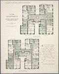 Fluri Apartments, northeast corner St. Nicholas Avenue and 177th Street. Plan of first floor; Plan of upper floors.