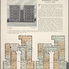 Rosmond Court, 430 West 119th Street; Plan of first floor; Plan of upper floors.