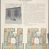 The Rotherwood, 717 West, 177th Street; Plan of first floor; Plan of upper floors.