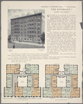 The Esperanto, 390 West 105th Street; Plan of first floor; Plan of upper floors.