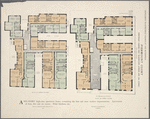 Piermount Court, northwest corner Fort Washington Avenue and 180th Street. Plan of upper flooors; Plan of first floor.