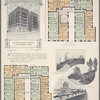 Dacona Hall, southwest corner 122nd Street and Claremont Avenue; Plan of first floor; Plan of upper floors; Riverside Park looking North, toward Dacona Hall; A view of Riversidr [sic] Park; Looking North from Dacona Hall Drive