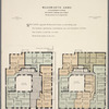 Wadsworth  Arms, 130 Wadsworth Avenue, southwest corner 180th Street. Plan of first floor; Plan of upper floors