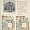 Wadsworth Court, 129 Wadsworth Avenue, southeast corner 180th Street; Plan of first floor; Plan of upper floors