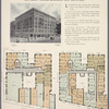 Southeast corner Broadway and 180th Street; Plan of first floor; Plan of upper floors.