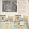 The White House, 601 West 172nd Street; Plan of first floor; Plan of upper floors.