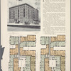 Imperial Arms, northwest corner Riverside Drive and 138th Street; Plan of first floor; Plan of upper floors.