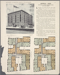 Imperial Arms, northwest corner Riverside Drive and 138th Street; Plan of first floor; Plan of upper floors.